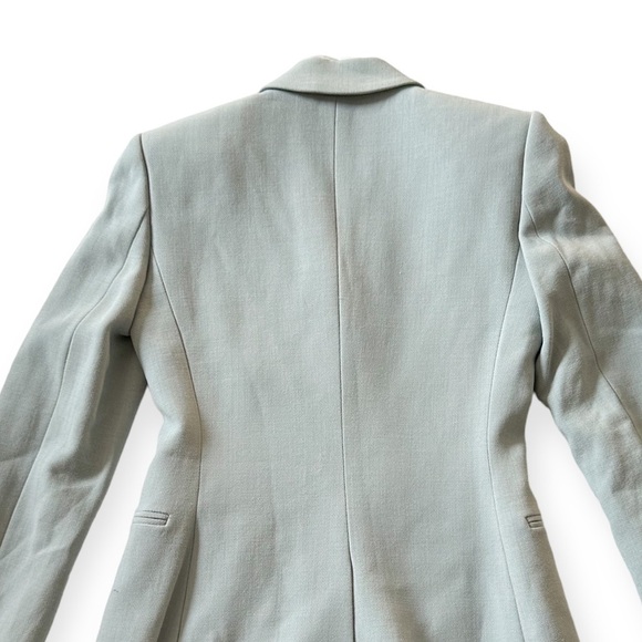 Theory Camogie Power Jacket, Double Breasted Blazer In Oregano, Size 00 - Picture 10 of 14